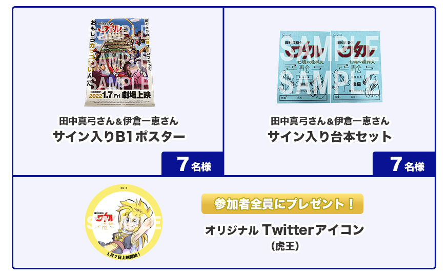 プレゼント内容
